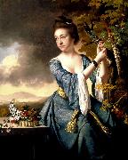 Joseph wright of derby Elizabeth Mrs John Bostock oil